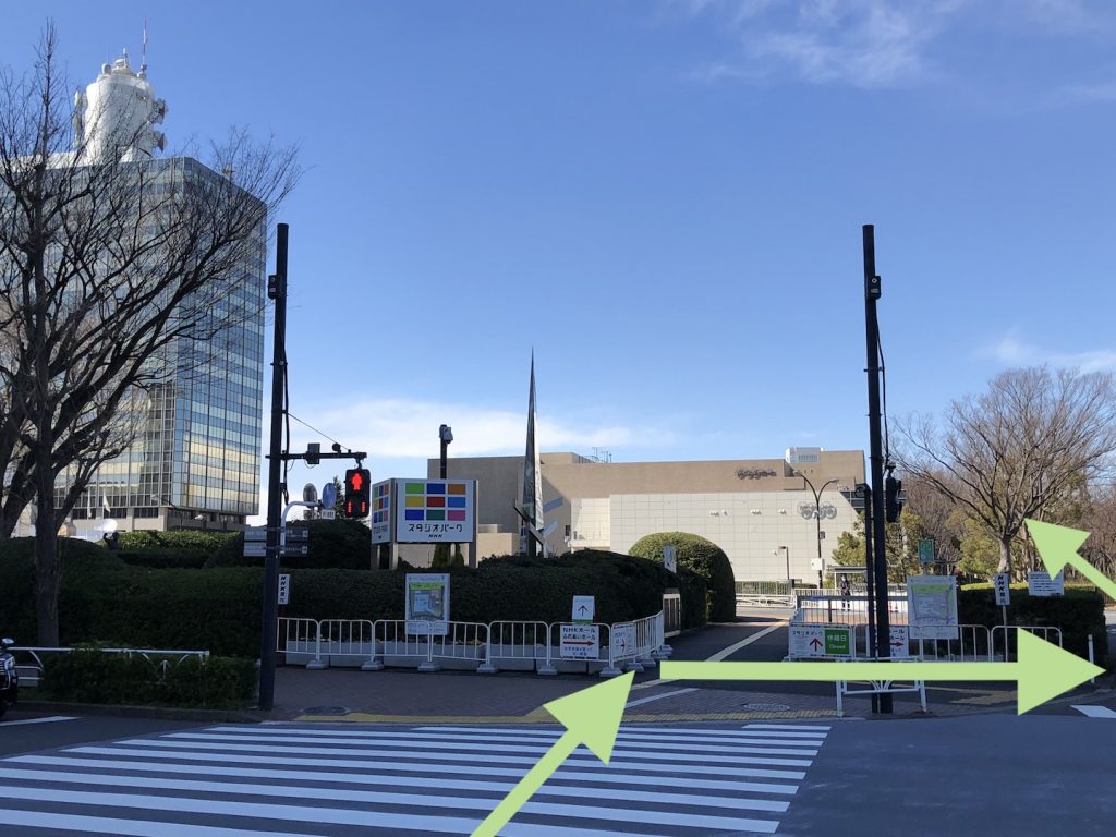 渋谷駅から代々木第一・第二体育館へのアクセス画像6