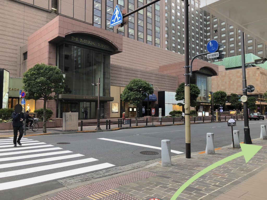 JR有楽町駅から東京宝塚劇場へのアクセス画像4