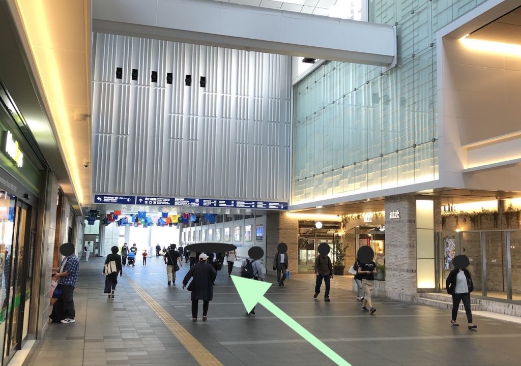 JR川崎駅からカルッツかわさき(川崎市スポーツ・文化総合センター)へのアクセス画像2