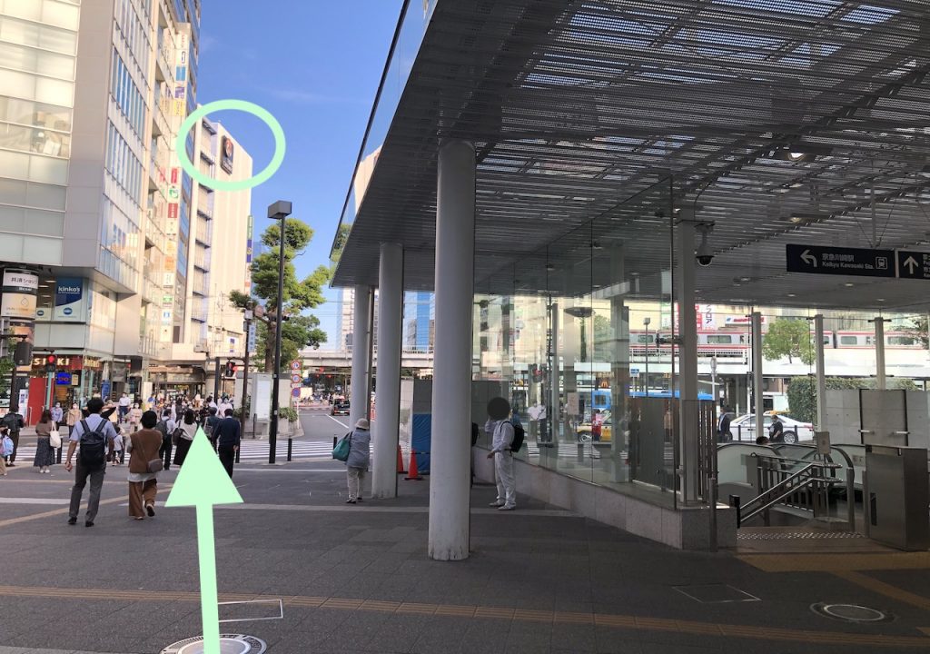 JR川崎駅からカルッツかわさき(川崎市スポーツ・文化総合センター)へのアクセス画像4