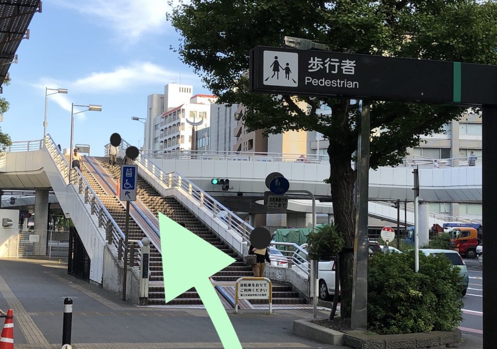 JR川崎駅からカルッツかわさき(川崎市スポーツ・文化総合センター)へのアクセス画像7