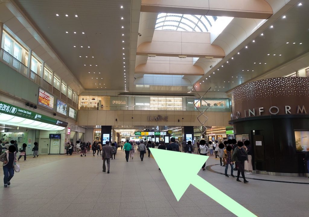 東武野田線大宮駅から大宮ソニックシティへのアクセス画像5