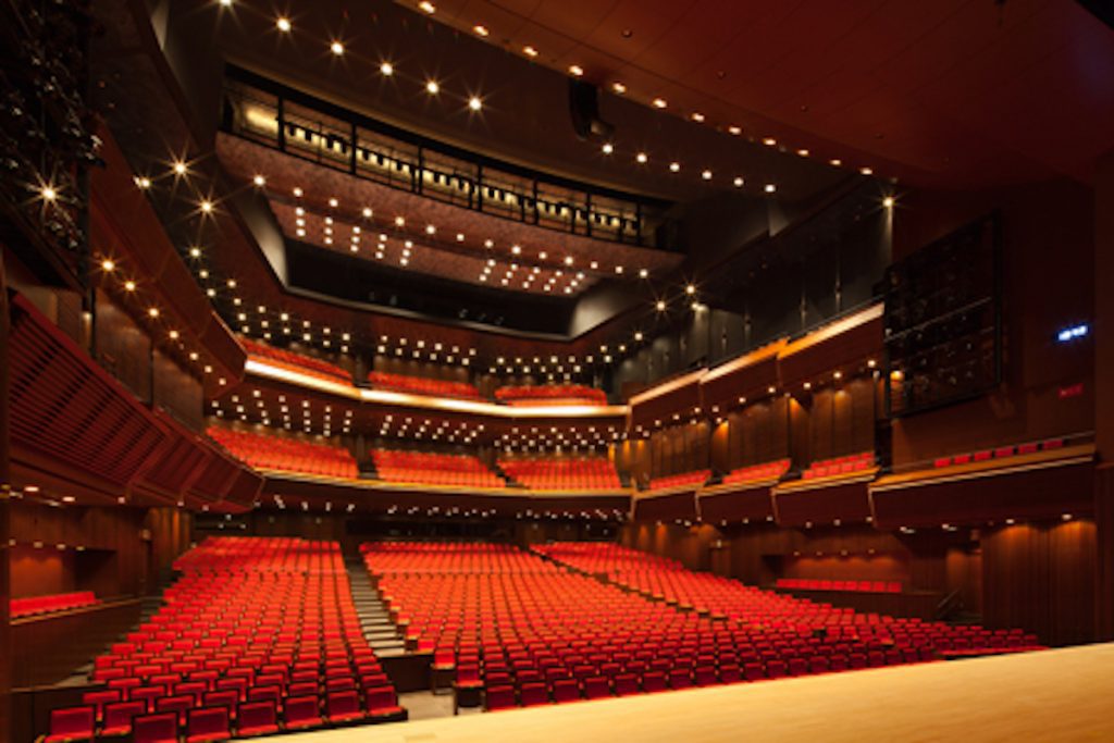 J:COMホール(八王子市民会館)のキャパシティ・座席表画像