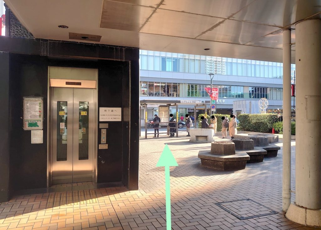JR浦和駅からさいたま市文化センターへのアクセス画像6