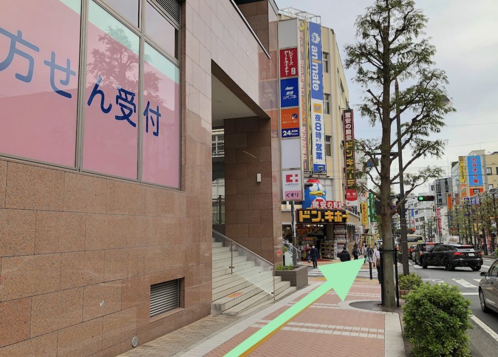 JR藤沢駅から藤沢市民会館へのアクセス画像7