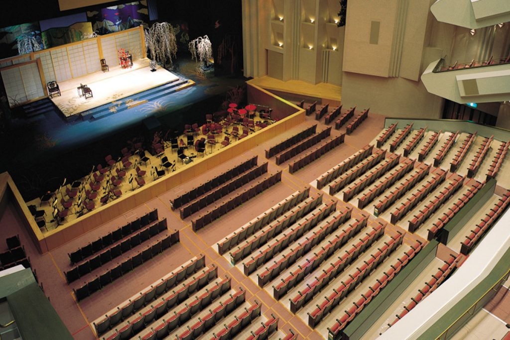 川口総合文化センター・リリアのキャパシティ・座席表画像