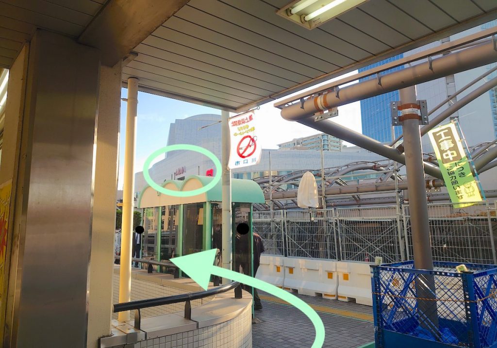 川口駅から川口総合文化センター・リリアへのアクセス画像4