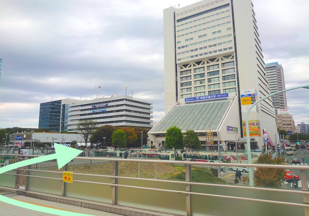 中野駅から中野サンプラザへのアクセス画像3