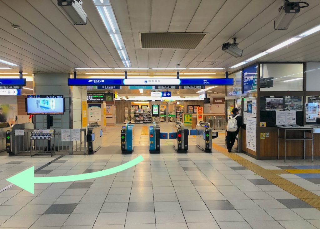 りんかい線新木場駅から新木場STUDIO COAST(ageHa)へのアクセス画像1