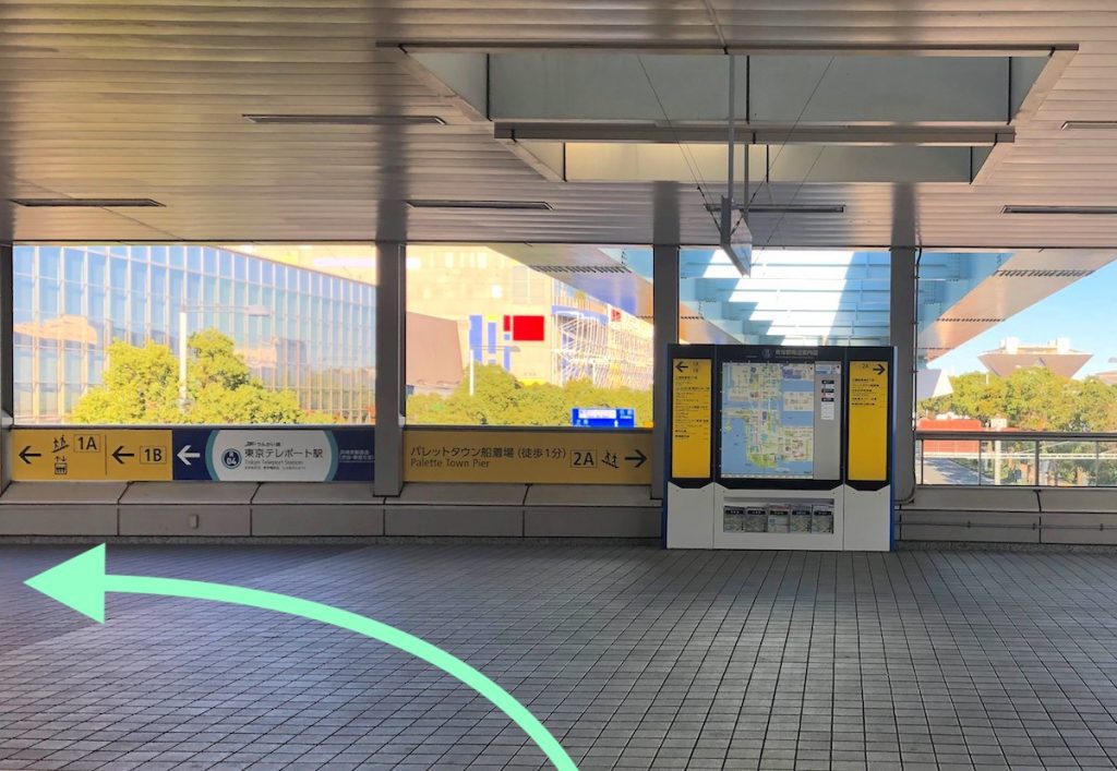 青海駅からZepp Tokyoへのアクセス画像2