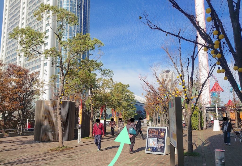 JR水道橋駅から東京ドームへのアクセス画像5
