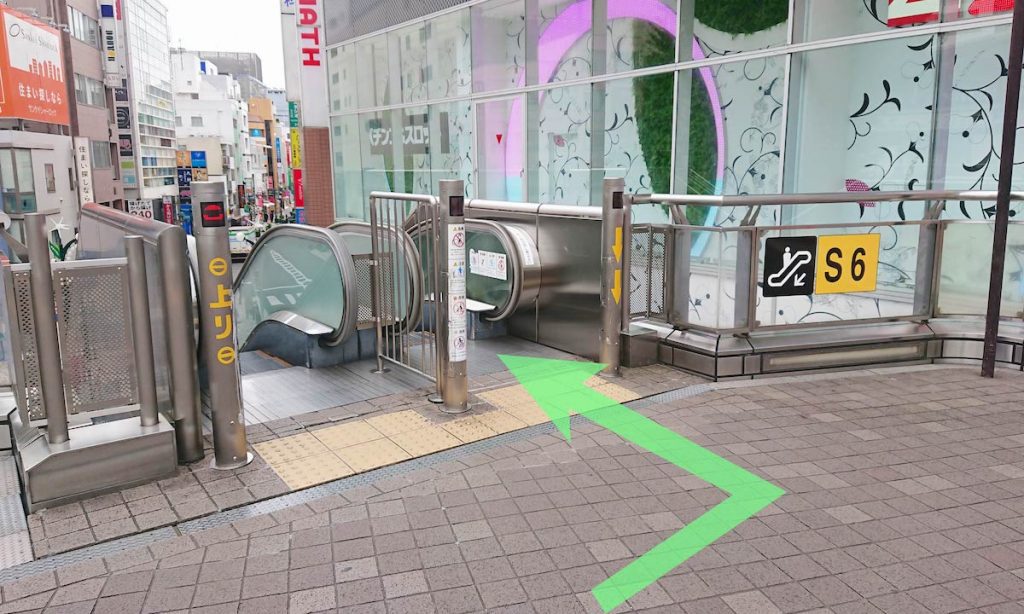 立川駅から立川市市民会館(たましんRISURUホール)へのアクセス画像5