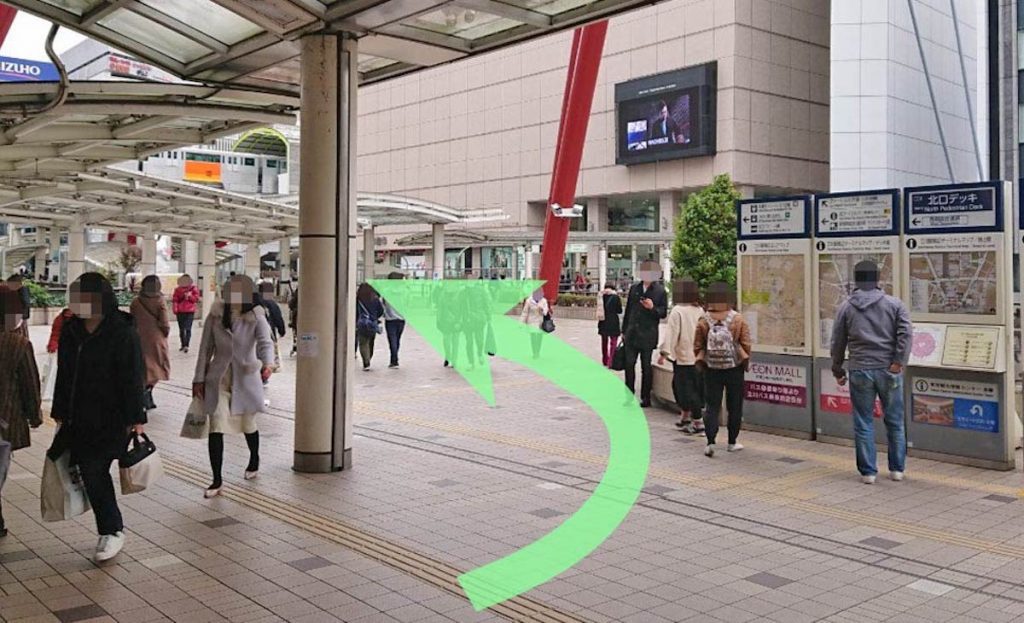 立川駅から立川ステージガーデンへのアクセス画像3