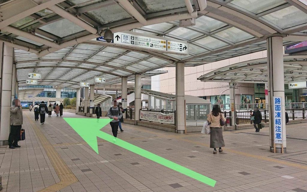 立川駅から立川ステージガーデンへのアクセス画像4