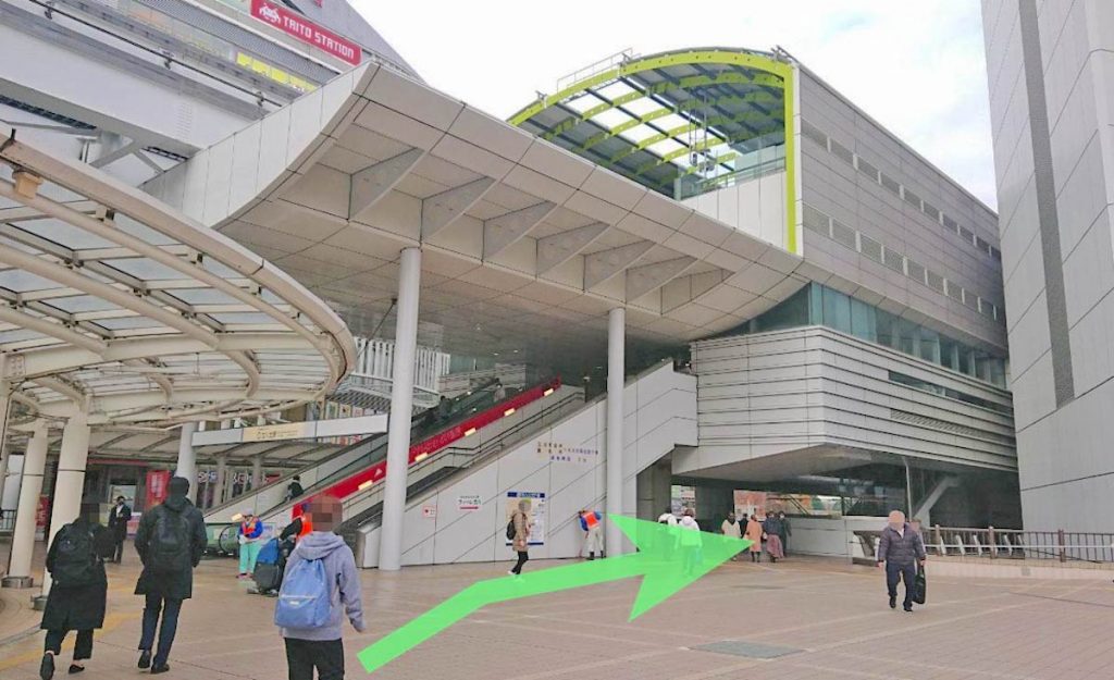 立川駅から立川ステージガーデンへのアクセス画像5