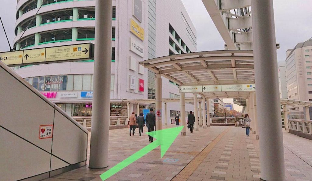 立川駅から立川ステージガーデンへのアクセス画像7