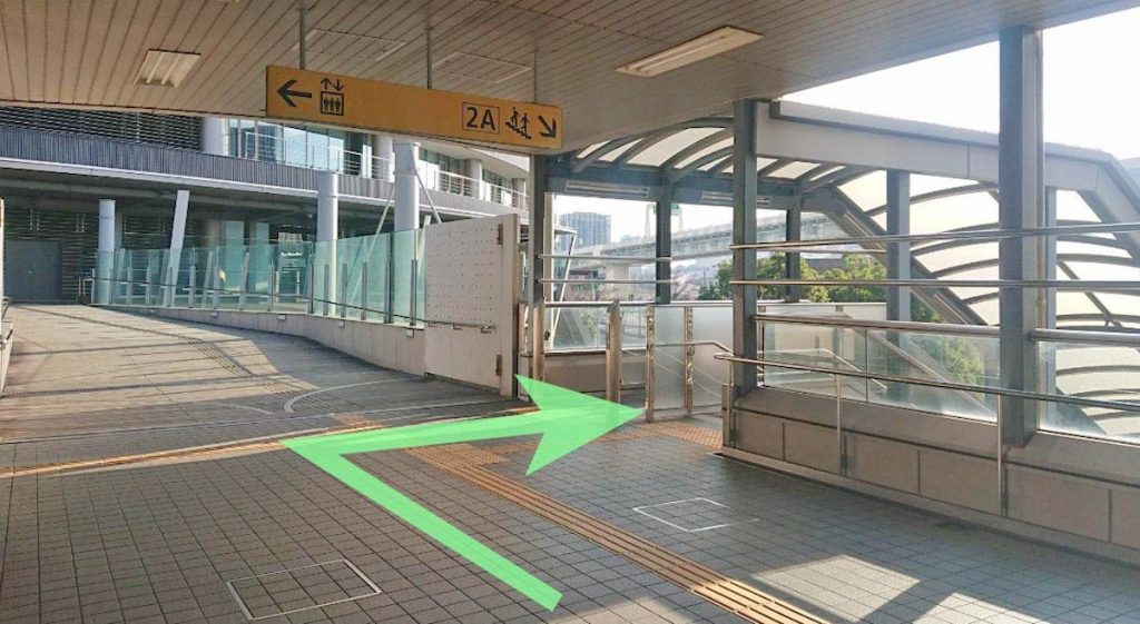 新豊洲駅から有明アリーナへのアクセス画像2