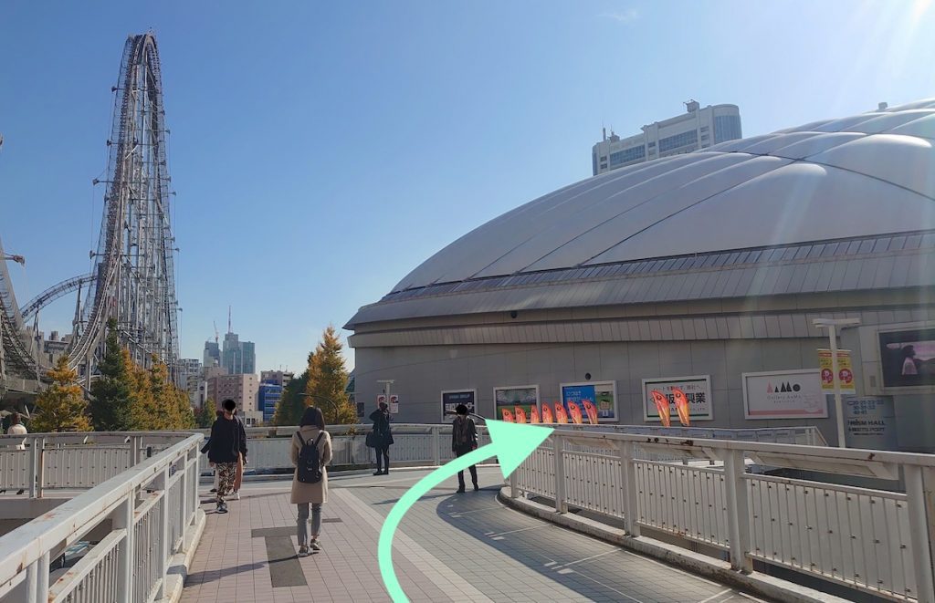 春日駅から東京ドームへのアクセス画像8