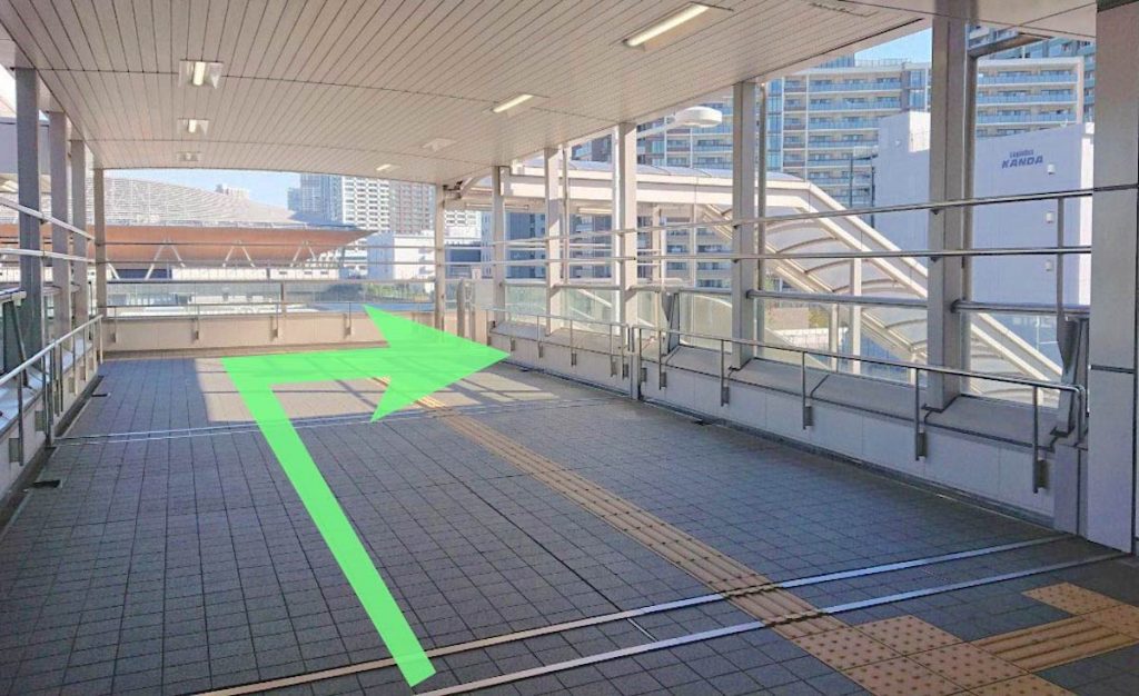 有明テニスの森駅から東京ガーデンシアターへのアクセス画像2