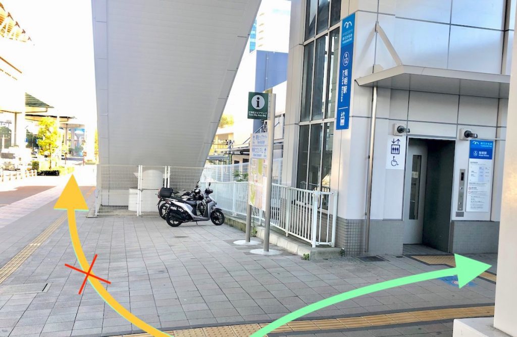 有明駅から有明コロシアム(有明テニスの森公園)へのアクセス画像6