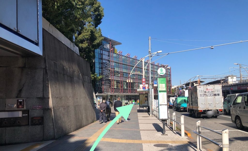 JR上野駅から東京文化会館へのアクセス画像8