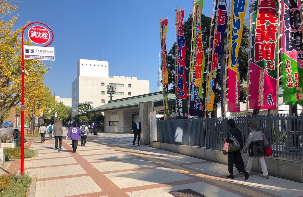 都営大江戸線両国駅から両国国技館へのアクセス画像19