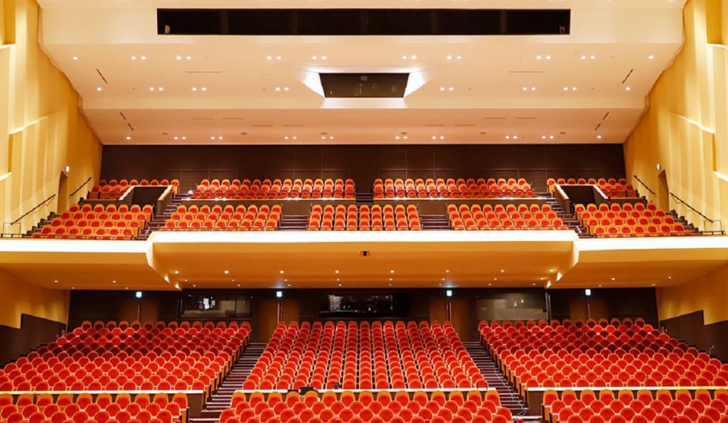 茅ヶ崎市民文化会館のキャパシティ・座席表画像