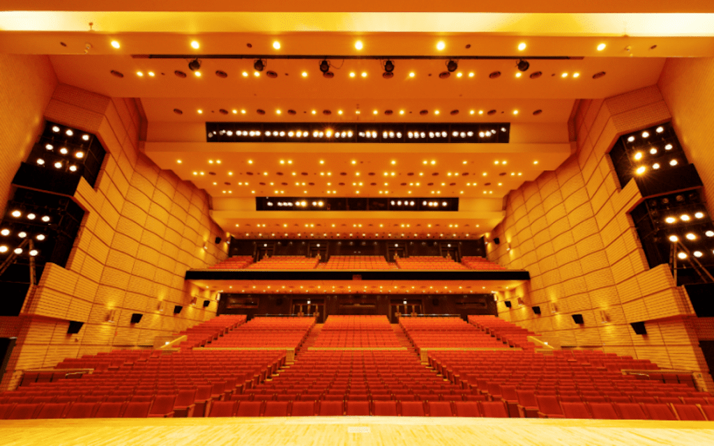 板橋区立文化会館・グリーンホールのキャパシティ・座席表画像