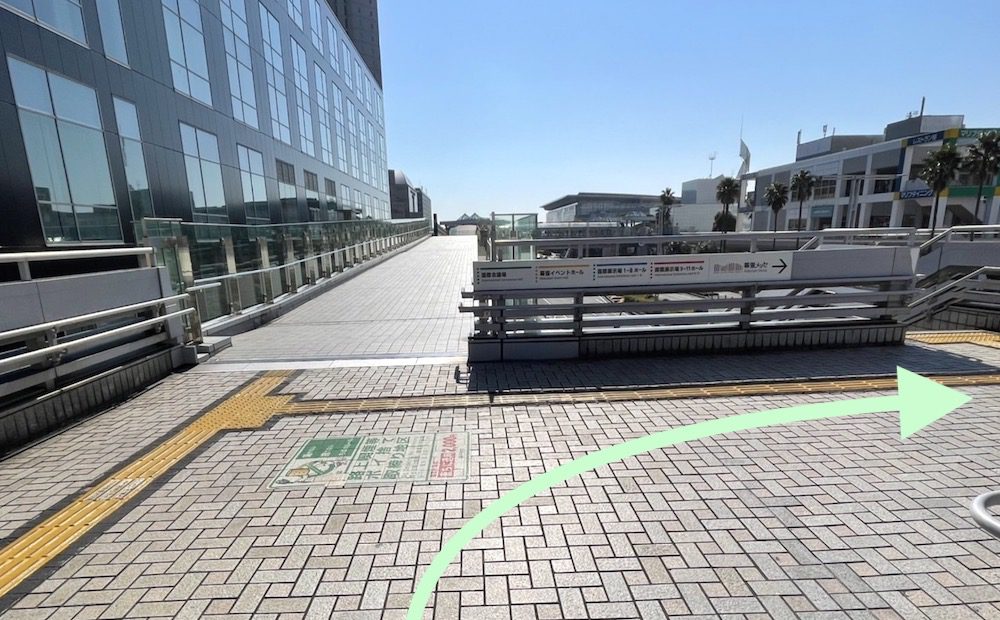 海浜幕張駅からZOZOマリンスタジアムへのアクセス画像6