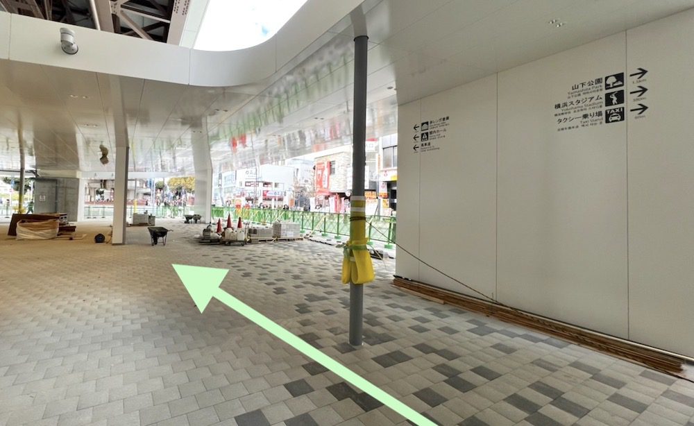 JR根岸線関内駅から横浜関内ホールへのアクセス画像2