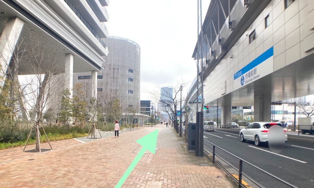 市場前駅からIHIステージアラウンド東京へのアクセス画像6