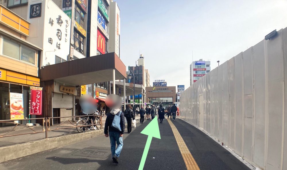 新小岩駅から江戸川区総合文化センターへのアクセス画像4
