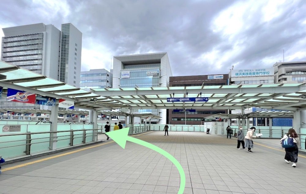 新横浜駅から日産スタジアム(横浜国際総合競技場)へのアクセス画像7