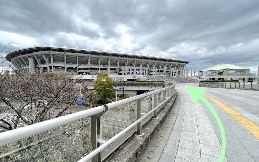 新横浜駅から日産スタジアム(横浜国際総合競技場)へのアクセス画像18