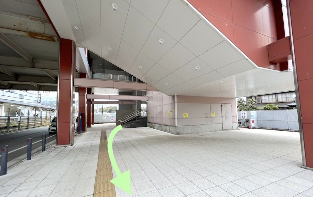 小机駅から日産スタジアム(横浜国際総合競技場)へのアクセス画像2