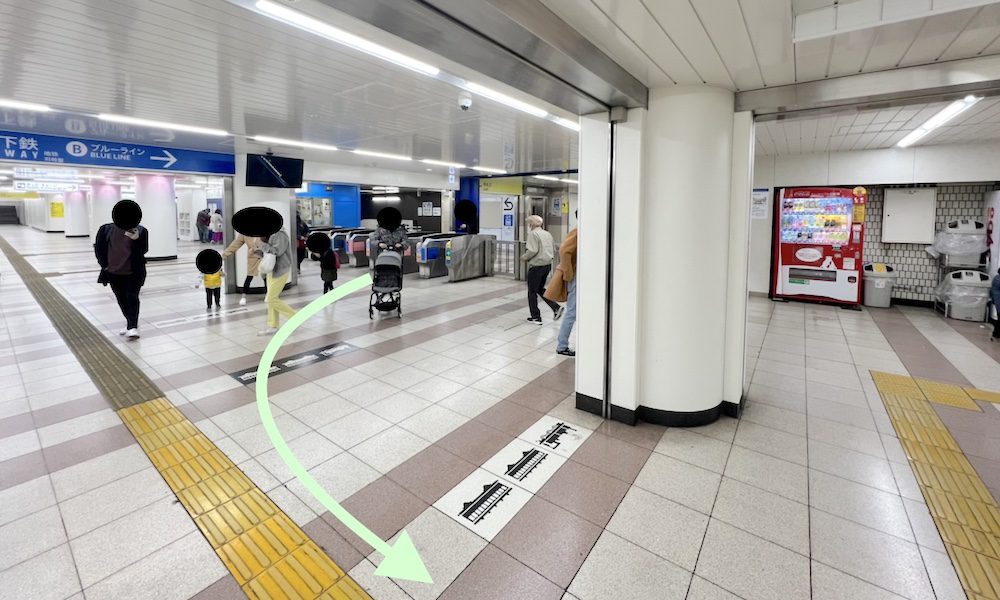 横浜市営地下鉄ブルーライン桜木町駅からパシフィコ横浜へのアクセス画像1