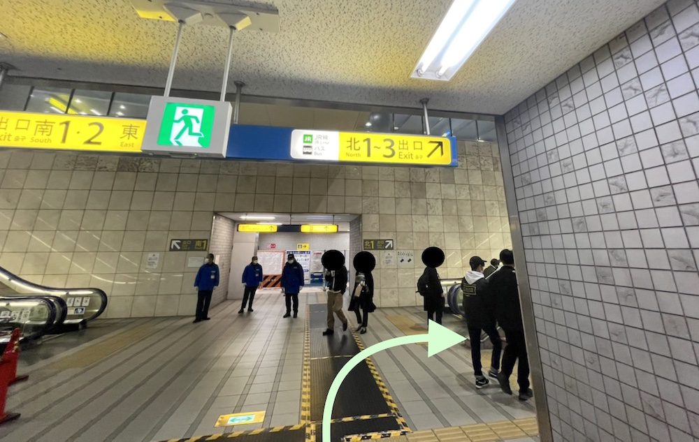 横浜市営地下鉄ブルーライン桜木町駅からぴあアリーナMMへのアクセス画像3