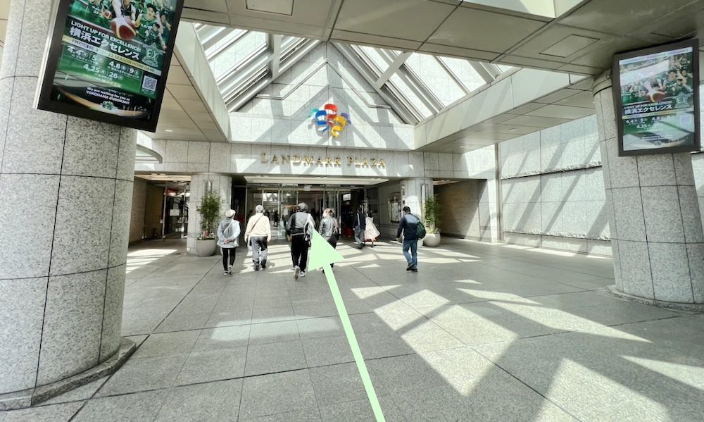 JR線桜木町駅からぴあアリーナMMへのアクセス画像6