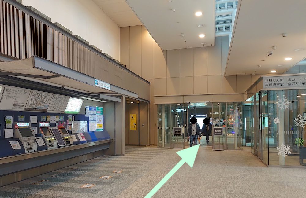 東京メトロ南北線六本木一丁目駅から赤坂サントリーホールへのアクセス画像2