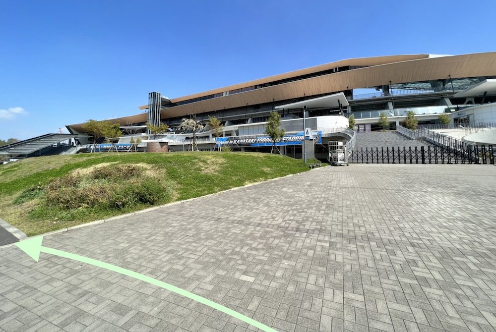 JR武蔵中原駅から等々力陸上競技場へのアクセス画像20