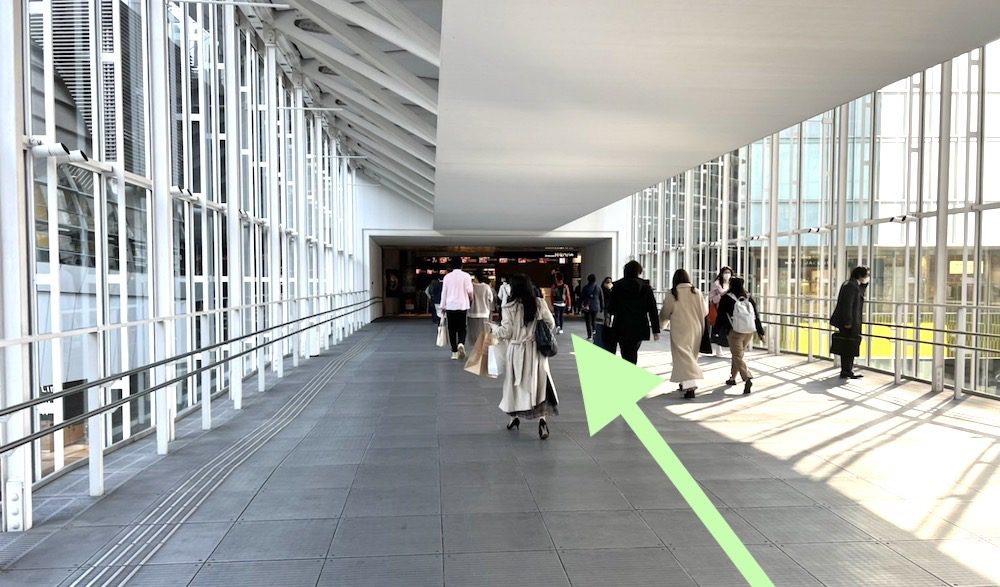JR線渋谷駅から東急シアターオーブへのアクセス画像6
