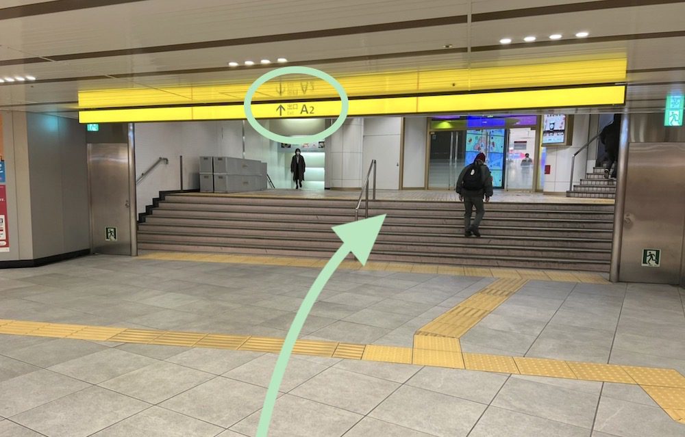 東京メトロ/東急電鉄渋谷駅から渋谷WOMB(ウーム)へのアクセス画像2