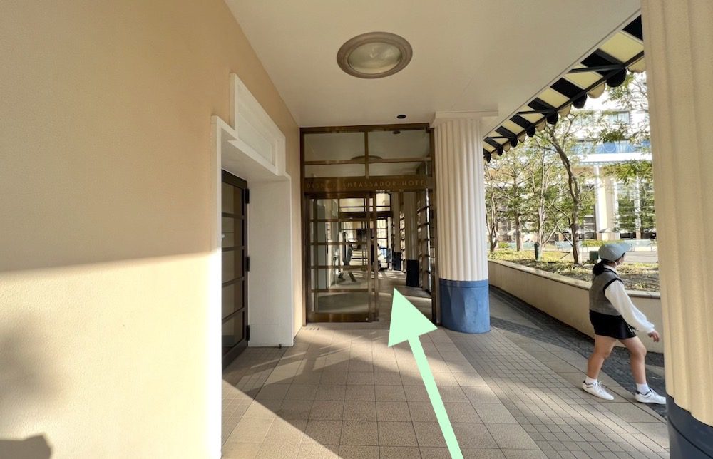 JR舞浜駅(イクスピアリ内を通る行き方)から舞浜アンフィシアターへのアクセス画像17