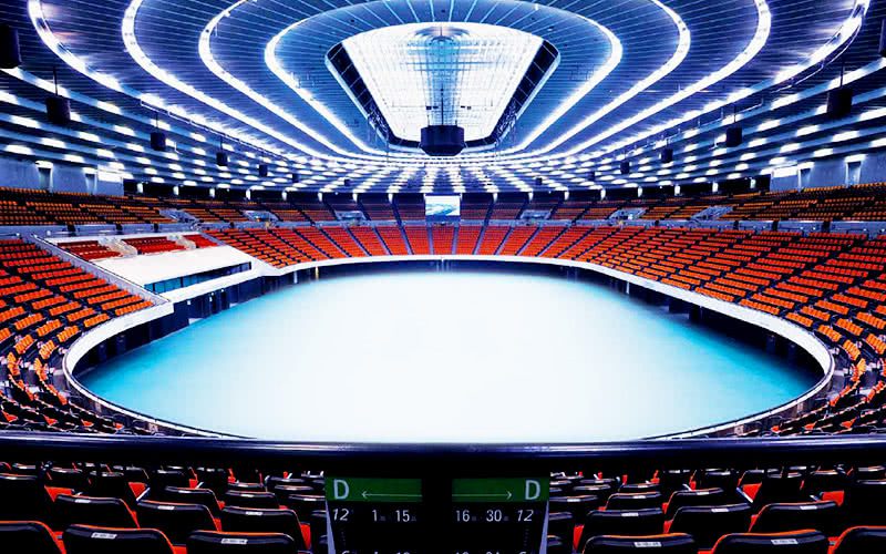 大阪城ホールのキャパシティ・座席表画像