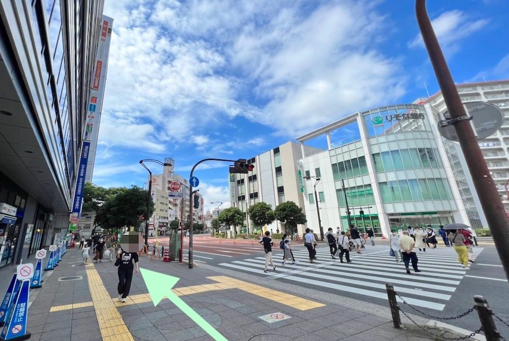 JR京浜東北線王子駅から北とぴあ(さくらホール・つつじホール)へのアクセス画像4