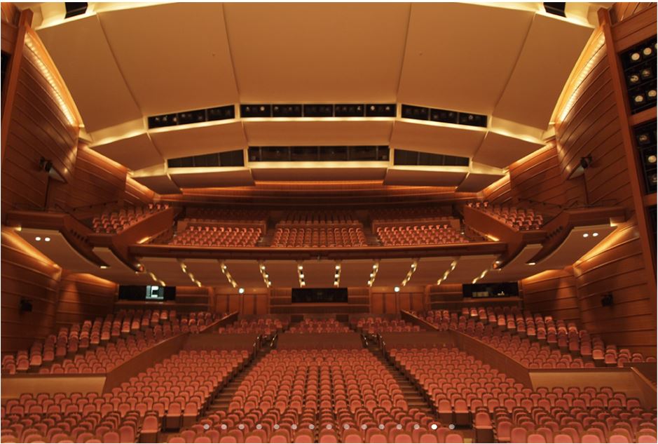 NHK大阪ホールのホール画像