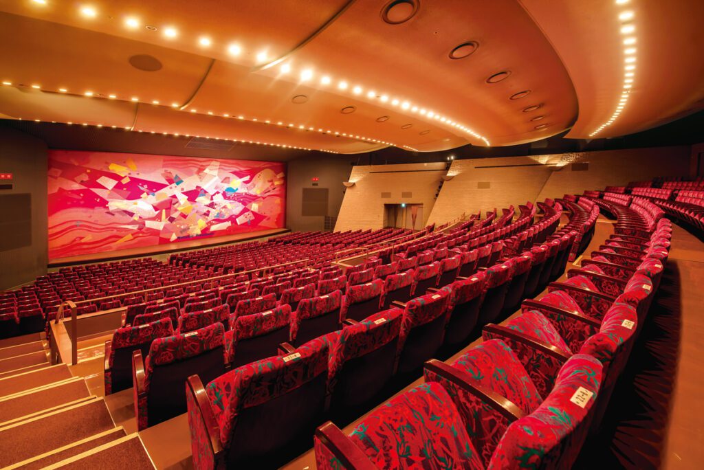 梅田芸術劇場のキャパシティ・座席表画像