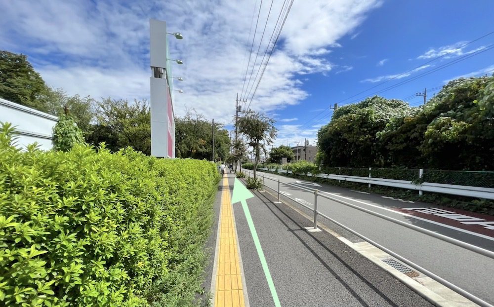 昭島駅からKOTORIホール(昭島市民会館)へのアクセス画像13