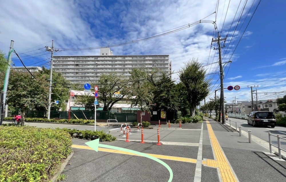 昭島駅からKOTORIホール(昭島市民会館)へのアクセス画像15
