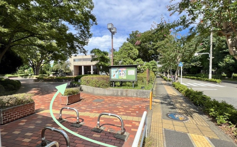 昭島駅からKOTORIホール(昭島市民会館)へのアクセス画像17